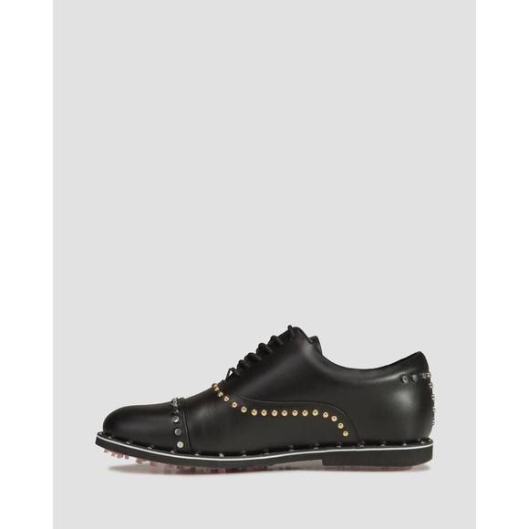 NEW G/FORE ladies welt stud gallivanter golf shoes in black - Picture 3 of 4